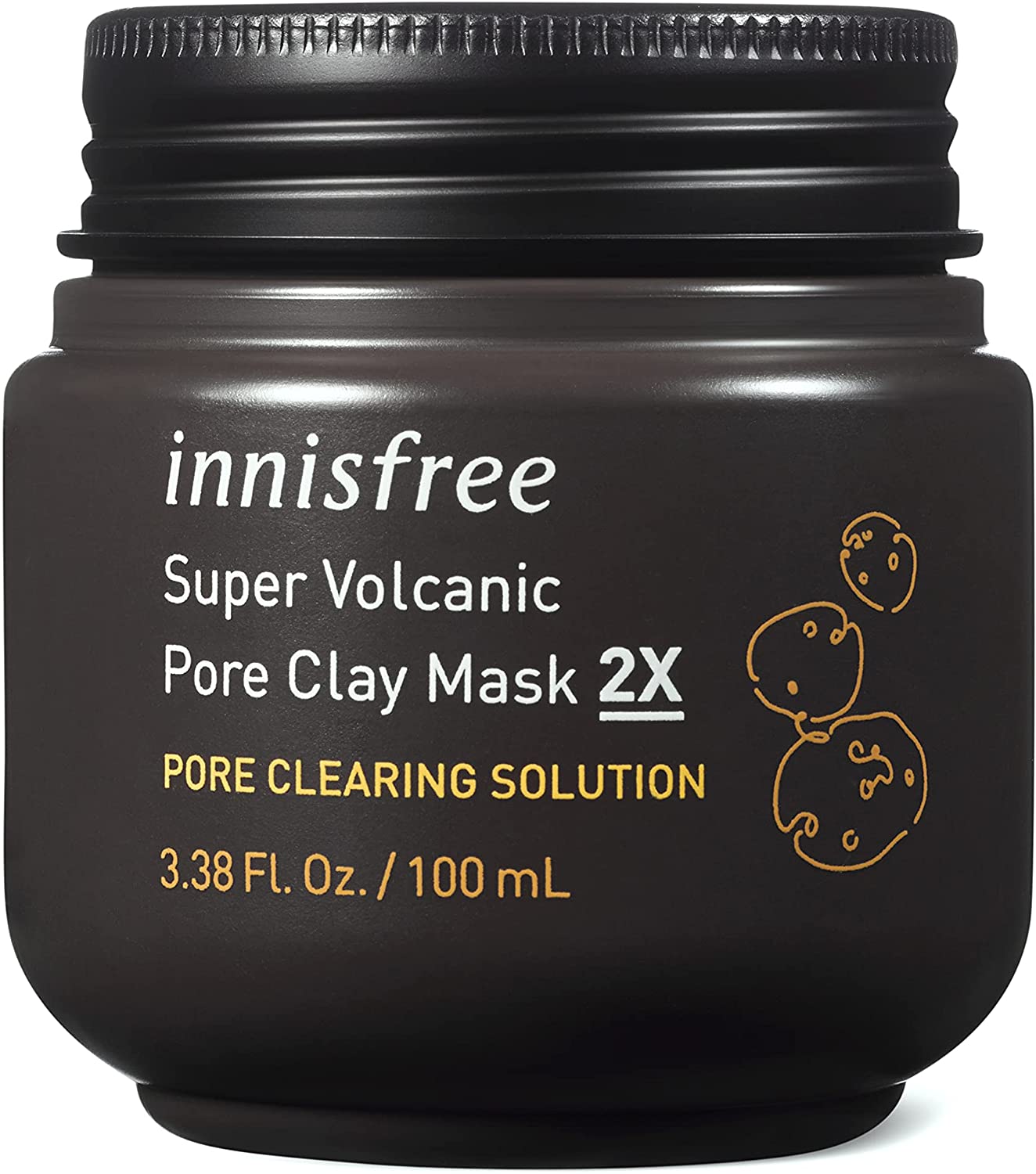 Super Volcanic Pore Clay Mask 2X Face Pack 100ml