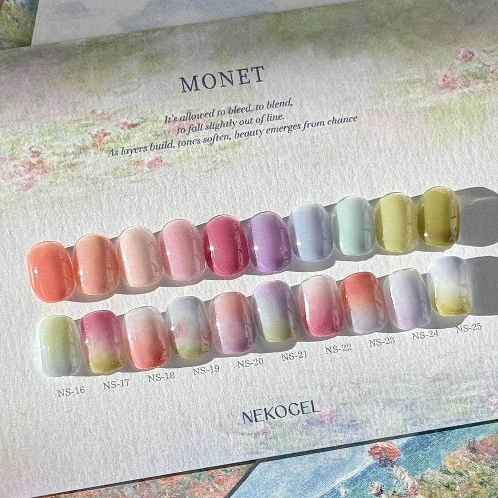 NEKO GEL モネ シロップジェル 10色セット ジェルネイル カラージェル ネイル