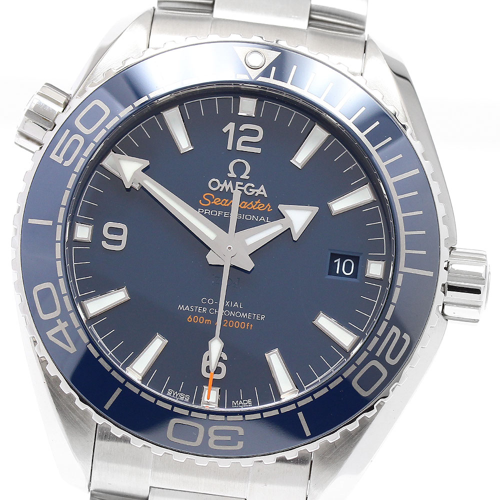 オメガ OMEGA 215.30.44.21.03.001 シーマスター600 プラネットオーシャン マスタークロノメーター 自動巻き メンズ 美品 保証書付_895458【中古】