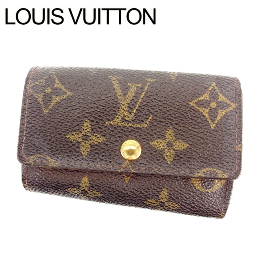 キーケース 6連キーケース モノグラム ミュルティクレ6 ブラウン 中古