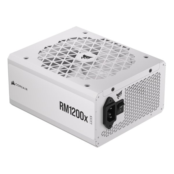 PC電源ユニット RM1200x Shift White 80PLUSGOLD/側面配線/フルモジュラー/ホワイト CP-9020276-JP