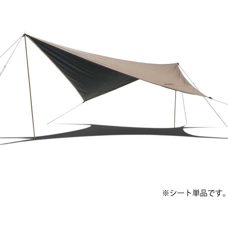 Tradcanvas ソーラーツーリングタープ 幅430×奥行440cm #71202002