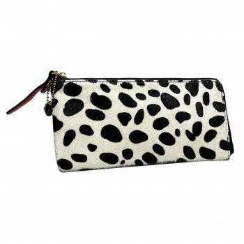 DAICO Pisoraro（ピソラロ） ハラコ 薄マチロングウォレット DALMATIAN PR240