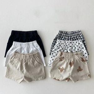 幼児の赤ちゃんの夏のルーズな薄い綿とリネンのショーツ 男の子と女の子のファッションカジュアル通気性ホットパンツ