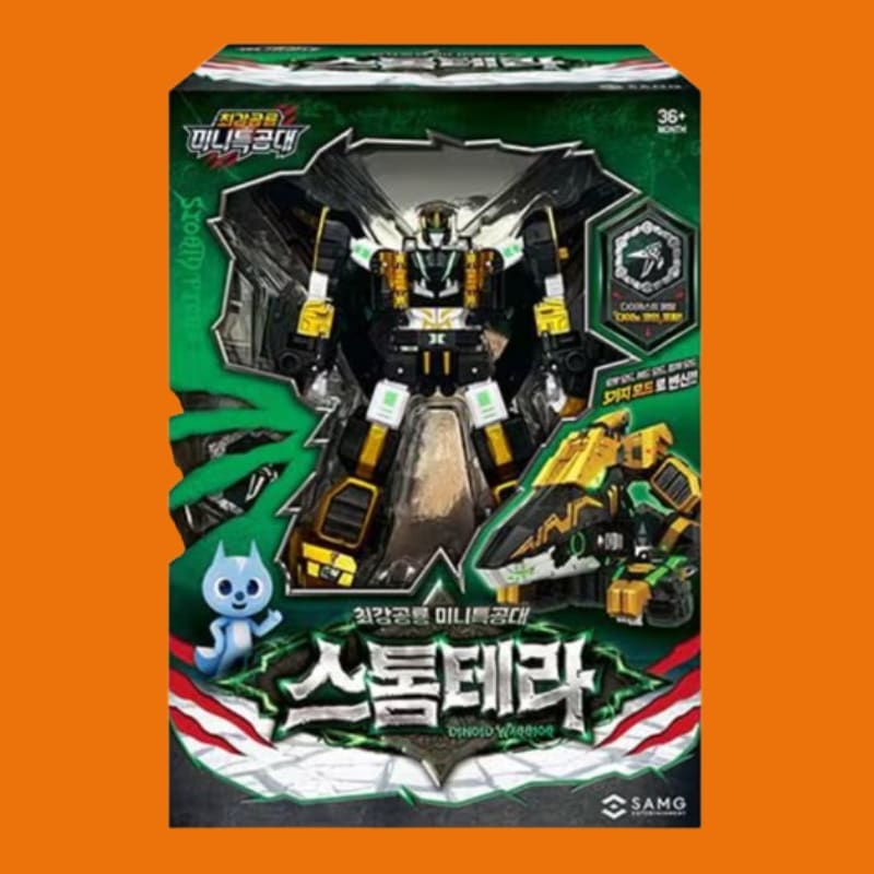 [ミニフォース] 6月発売 NEW 最強恐竜 ミニ特攻隊 ストームテラ ロボット おもちゃ すぐ配送 5,421円
