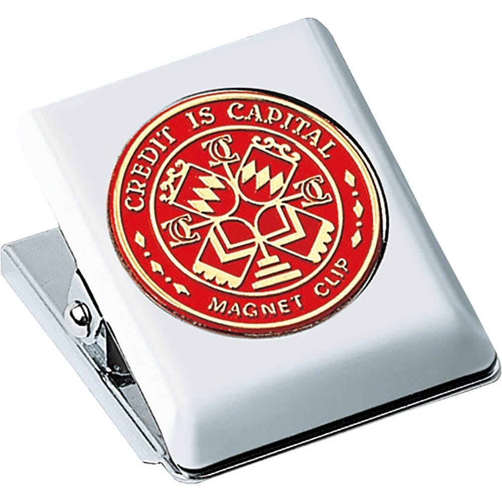 （まとめ買い）マグネットクリップ 超特大 赤 クリ-61NR [x5]