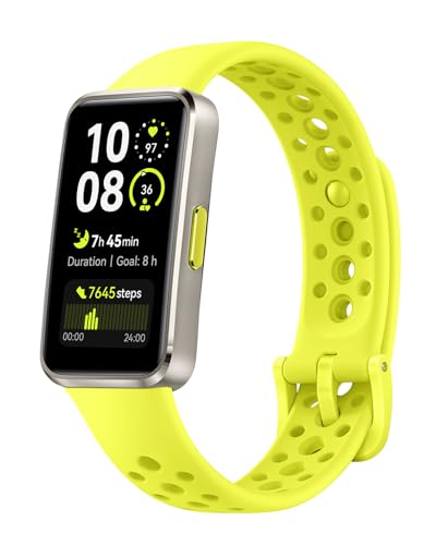 HUAWEI Band 10 Aluminum Edition アルミニウムケース スマートウォッチ 快適な付け心地 情緒モニタリング 24時間睡眠管理 14日間持続バッテリー 急速充電 LINE通知