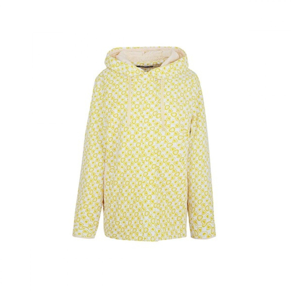 [オリビアハスラー] イエローハート柄ソリッドカラージャンパーOHCSJP204