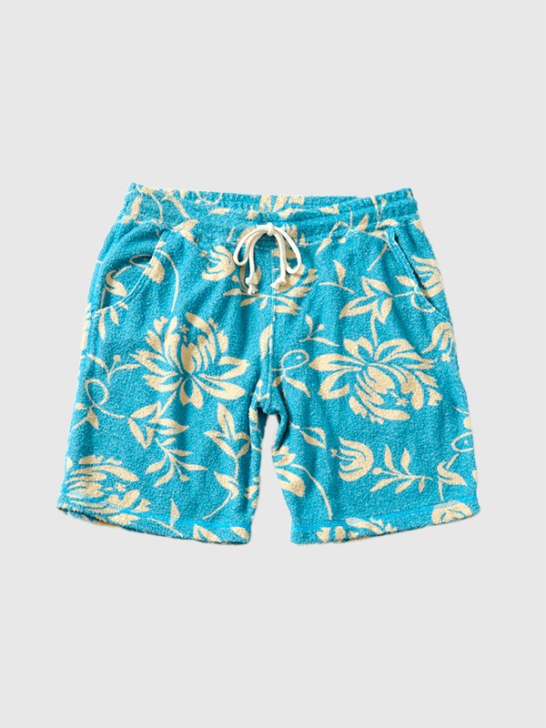 Good On グッドオン パンツ ショートパンツ パイル地 ダブルパイル レトロ フラワー ダブル パイル ショーツ 花柄 タオル地 日本製 GOPT-2303 10,032円