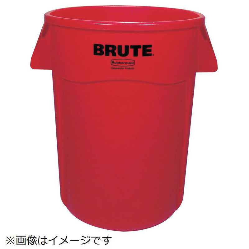 ニューウェルラバーメイド社　ラバーメイド ラウンドブルートコンテナ レッド　262005