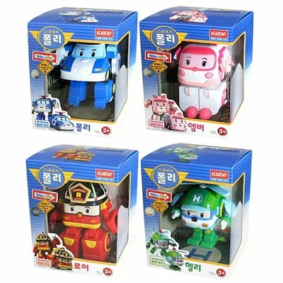 Qoo10] 韓国 人気 ロボカーポリー変身ロボット : おもちゃ・知育