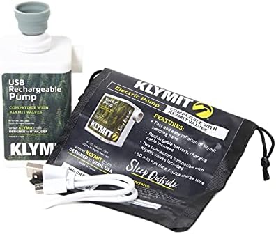 KLYMIT(クライミット) USB充電式電動エアポンプ USBリチャージャブルポンプ 3600mAh 空気入れ