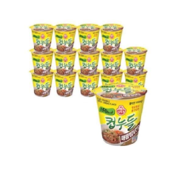 オットゥギ カップヌードルピリ辛蒸し鶏味カップ 45.5G 15入り