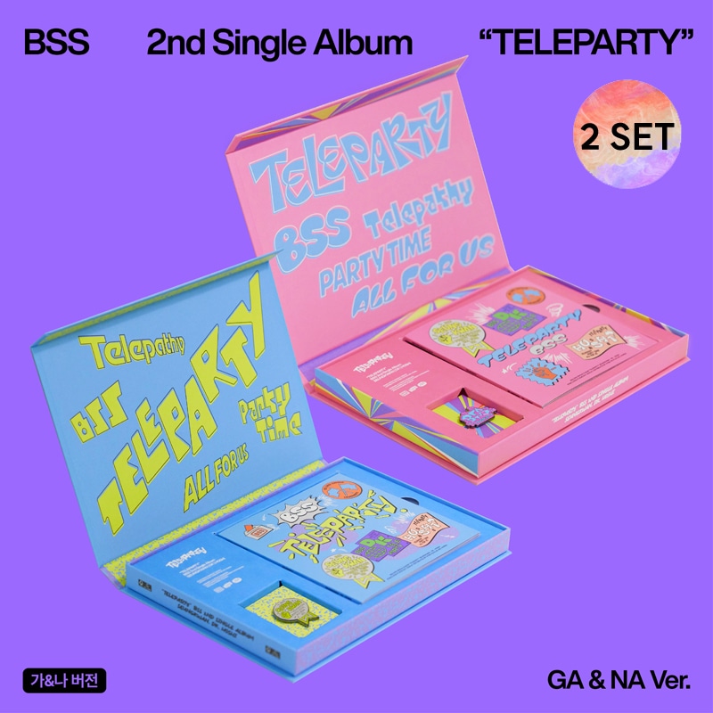 [WEVERSE SHOP 特典] [2種 SET] BSS (SEVENTEEN) - 2nd Single Album ‘TELEPARTY’