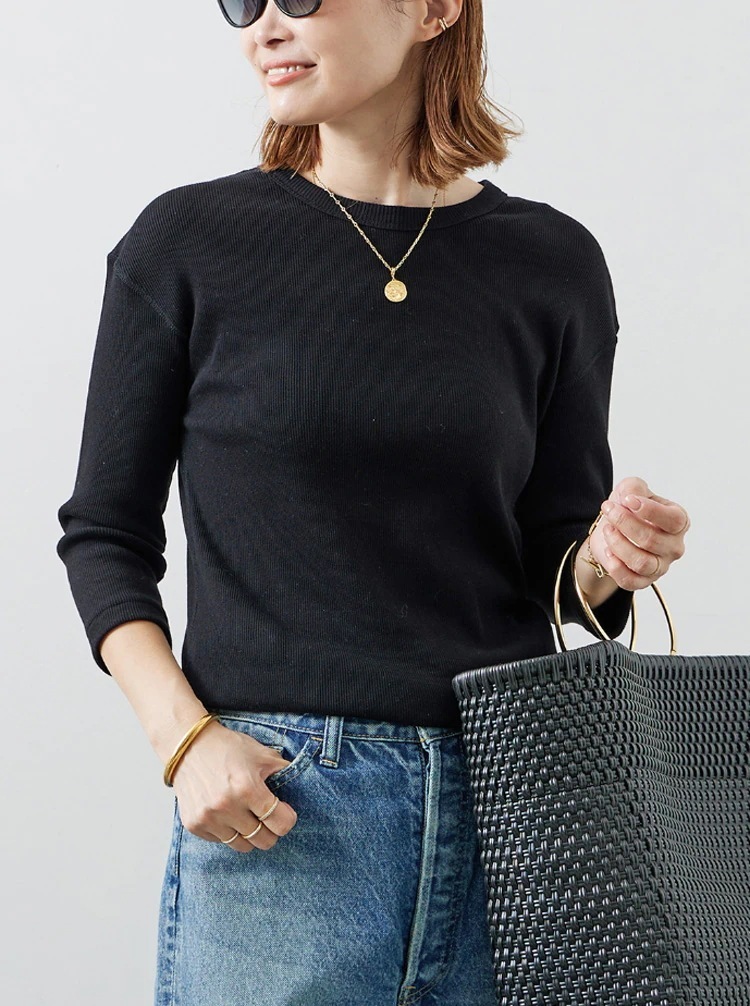 Deuxiem追加dignity長袖カットソーTシャツ