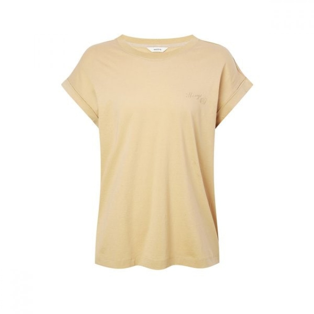 [25SS] [カプセル] ルーズフィットノースリーブTシャツベージュHSTS5BS16I2