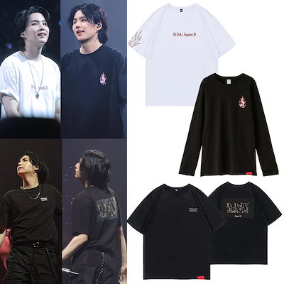 BTS SUGA AGUSTD ソウルコン TEE シャツ Mサイズ 新品未開封 BTS SUGA LONG SLEEVE SHIRT ASIA VER Agust D TOUR D-DAY in
