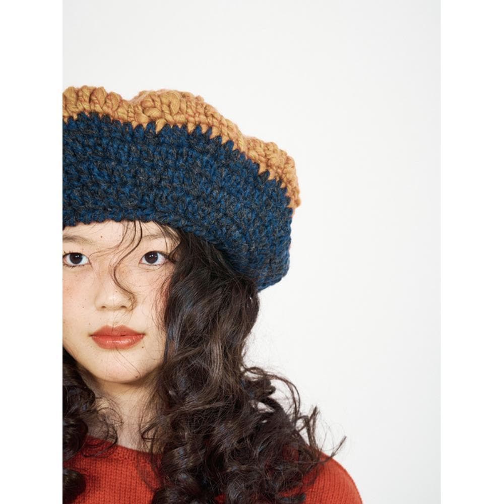 MISU A BARBE VOYAGEUR BERET CARAMEL