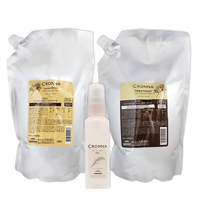 CRONNA トリートメント＆シャンプー セット 楽天市場】【期間限定!対象商品P2〜20倍】ミルボン クロナ