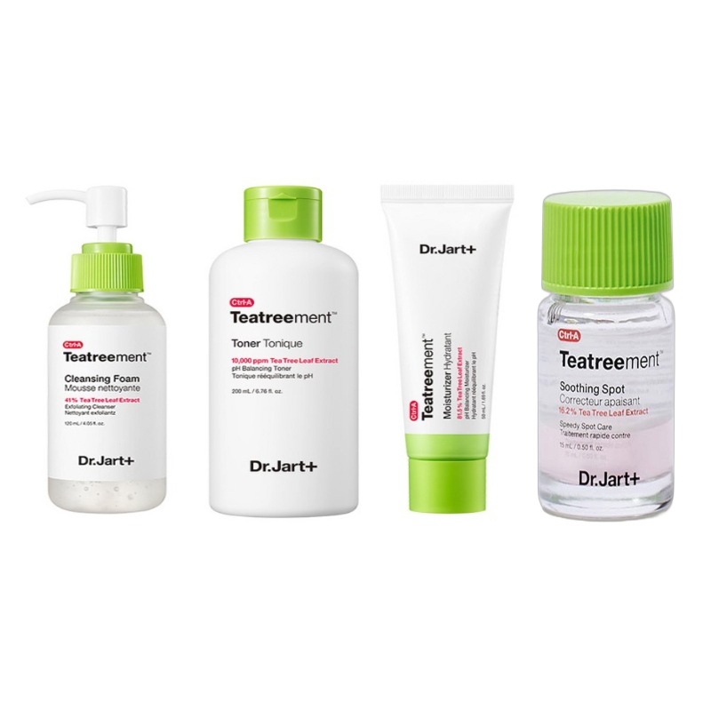 コントロールエイティトリートメント クレンジングフォーム  120ml / 1個 トナー200ml / 1個 ローション 100ml / 1個 スージング スポット 15ml