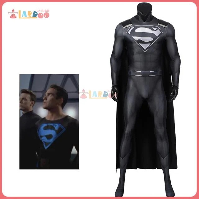 新タイプ追加 激安販売 クライシス・オン・インフィニット・アース 最強ヒーロー外伝 スーパーマン クラーク ケント 全身タイツ コスチューム