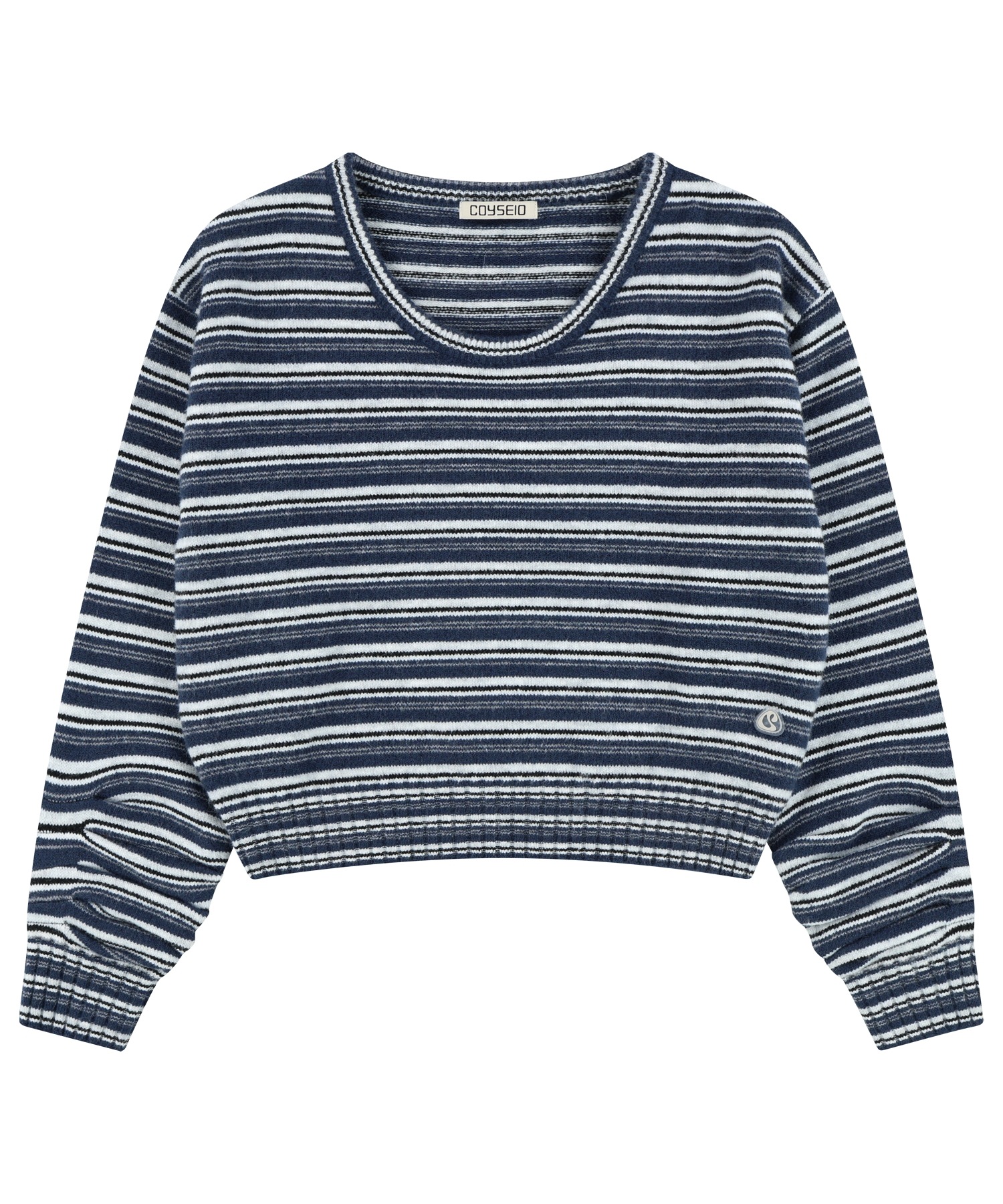 【COYSEIO】 COY STRIPE KNIT : NAVY 16,739円