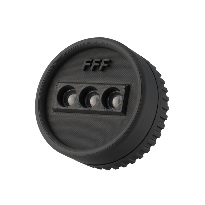 F3カメラレンズ [Signature] ミラーレスで3Dフォト撮影