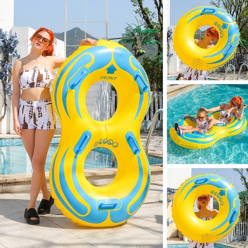 肥厚ウォータースライダー水泳リング川遊びリング屋外水上ラフティングリングシングルインフレータブルラフト