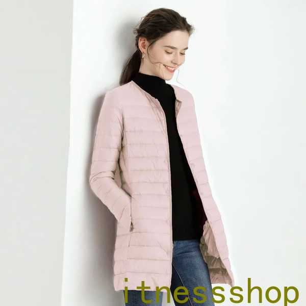 新生活 ジャケット レディース カジュアル ダウン ダウンジャケット 秋 冬 きれいめ 軽い オフホワイト キャメル ピンク オリーブ モカ ブラック 30代 40代 50代 60代 18,283円