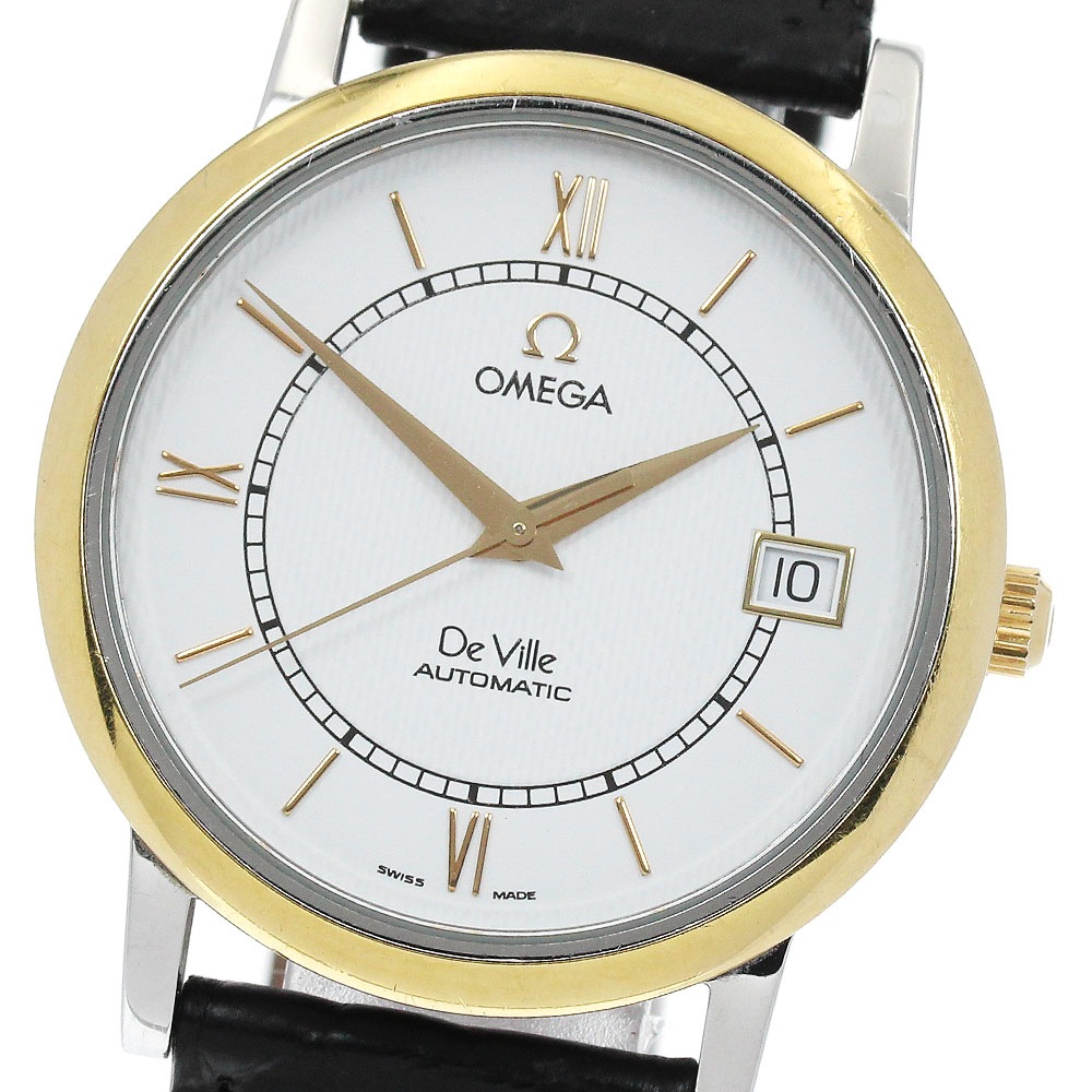 オメガ OMEGA 166.1108 デビル プレステージ YGベゼル 自動巻き メンズ _866459【中古】