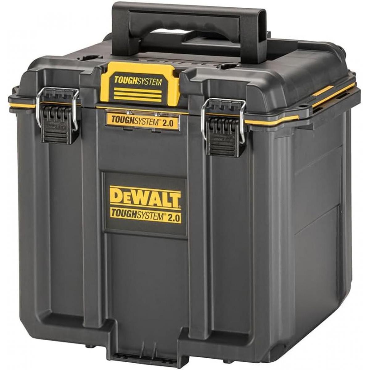 【在庫有・即納】 デウォルト(DEWALT) DWST08035-1 タフシステム2.0 収納ボックス スタンダードBOX ハーフサイズ 工具箱 収納ケース ツールボックス IP65