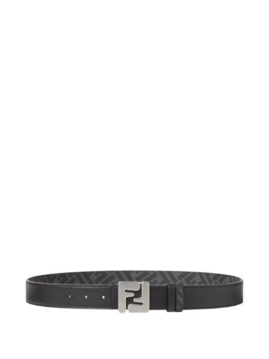 FENDI Men Belts 7C0556 AQWH F0GWB NERO PALLADIO