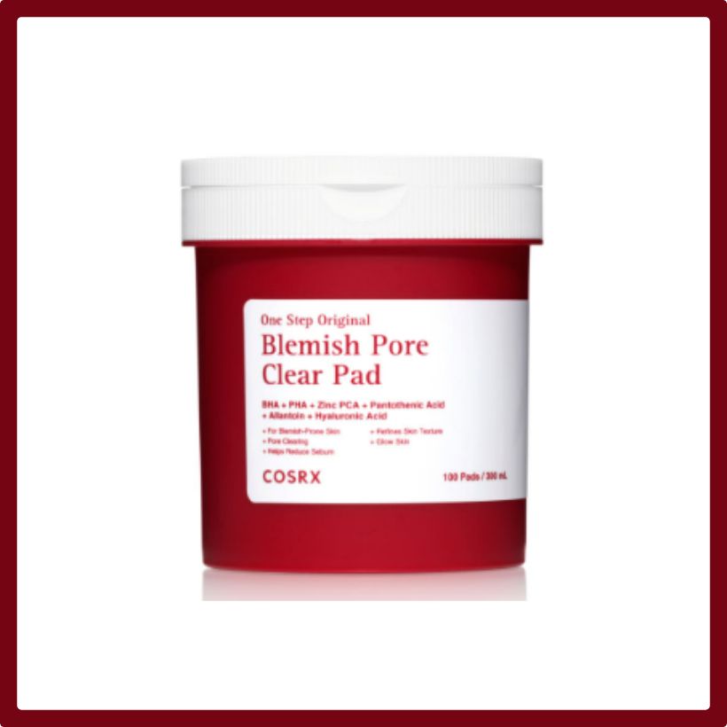 ワンステップ オリジナル ブレミッシュ 毛穴クリアパッド 100枚 韓国コスメ 韓国スキンケア