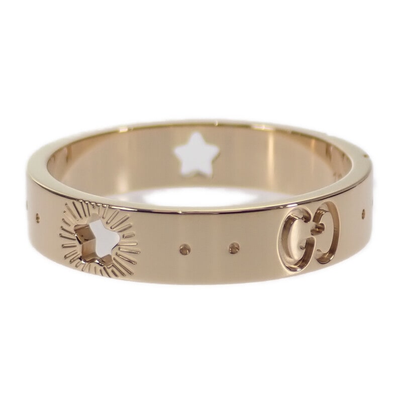 アイコン スター 607339_J8500_8000 リング K18イエローゴールド 12号 レディース【Aランク】