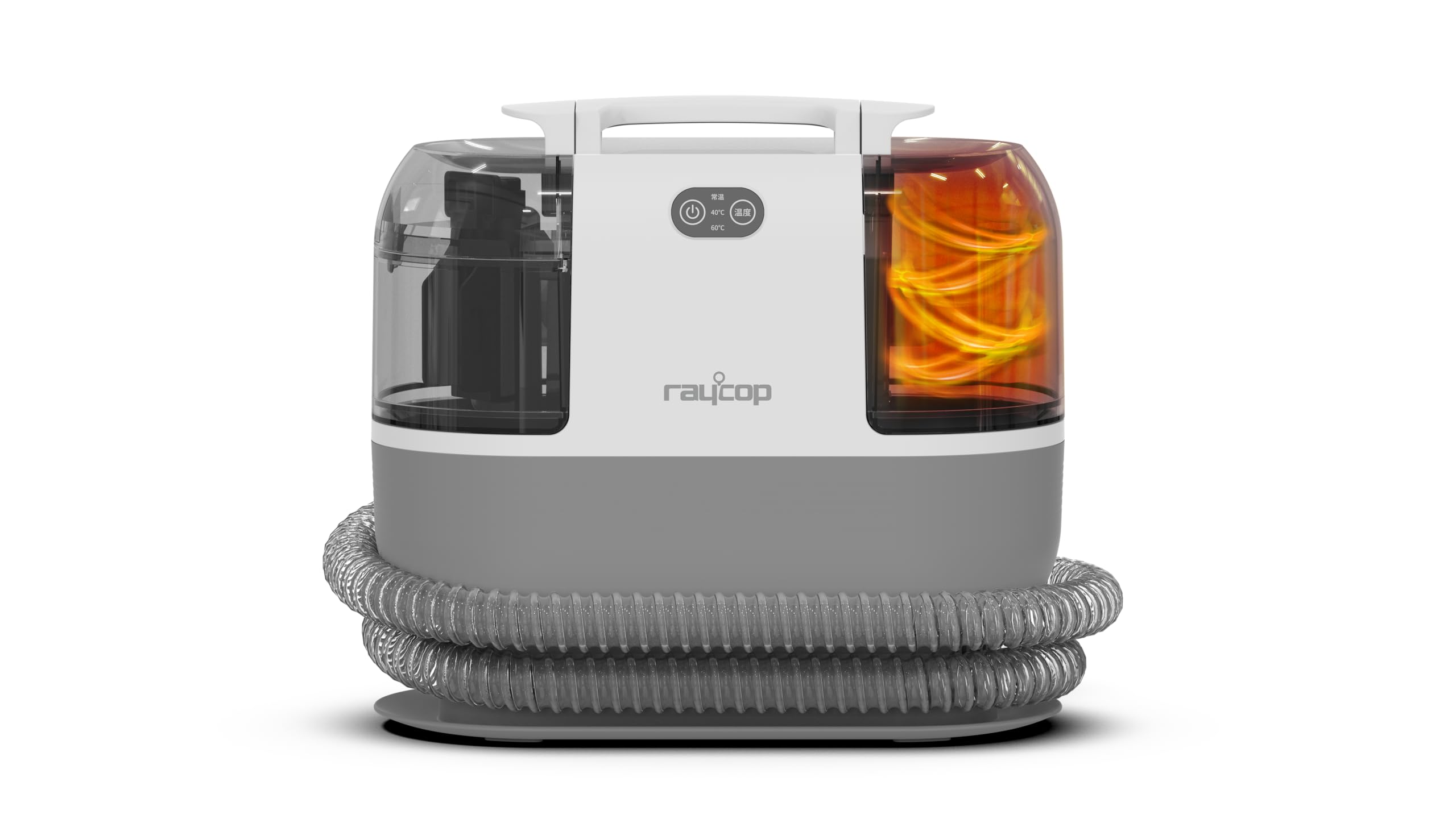 レイコップ 加熱式 カーペットクリーナー 60℃高温水と16000Pa強力吸引で圧倒的な洗浄力! 大容量水タンク リンサークリーナー自動洗浄 絨毯クリーナー ソファー洗浄機 スチームクリーナー 乾湿両