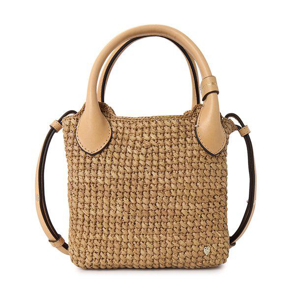 [釜山店] アムパラ ミニ 女性 トートバッグ BAG51967 NOUGAT CARAMEL