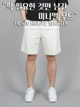 WWO プレーンルート ショーツ ハーフ バンディング ショートパンツ