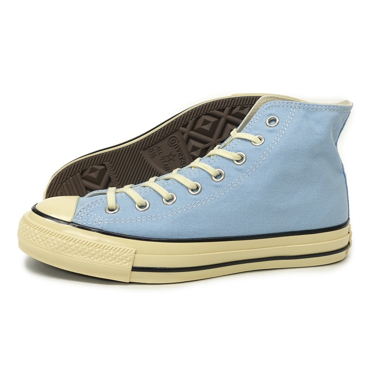 スニーカー ハイカット メンズ レディース オールスター US エイジドカラーズ HI スカイブルー ALL STAR US AGEDCOLORS HI