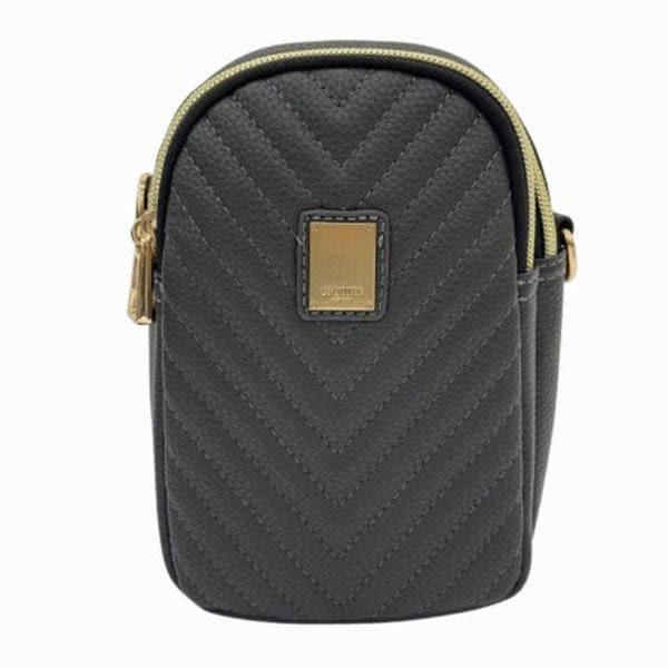 デイリーに持ちやすいミニクロスバッグ EQ-264GY