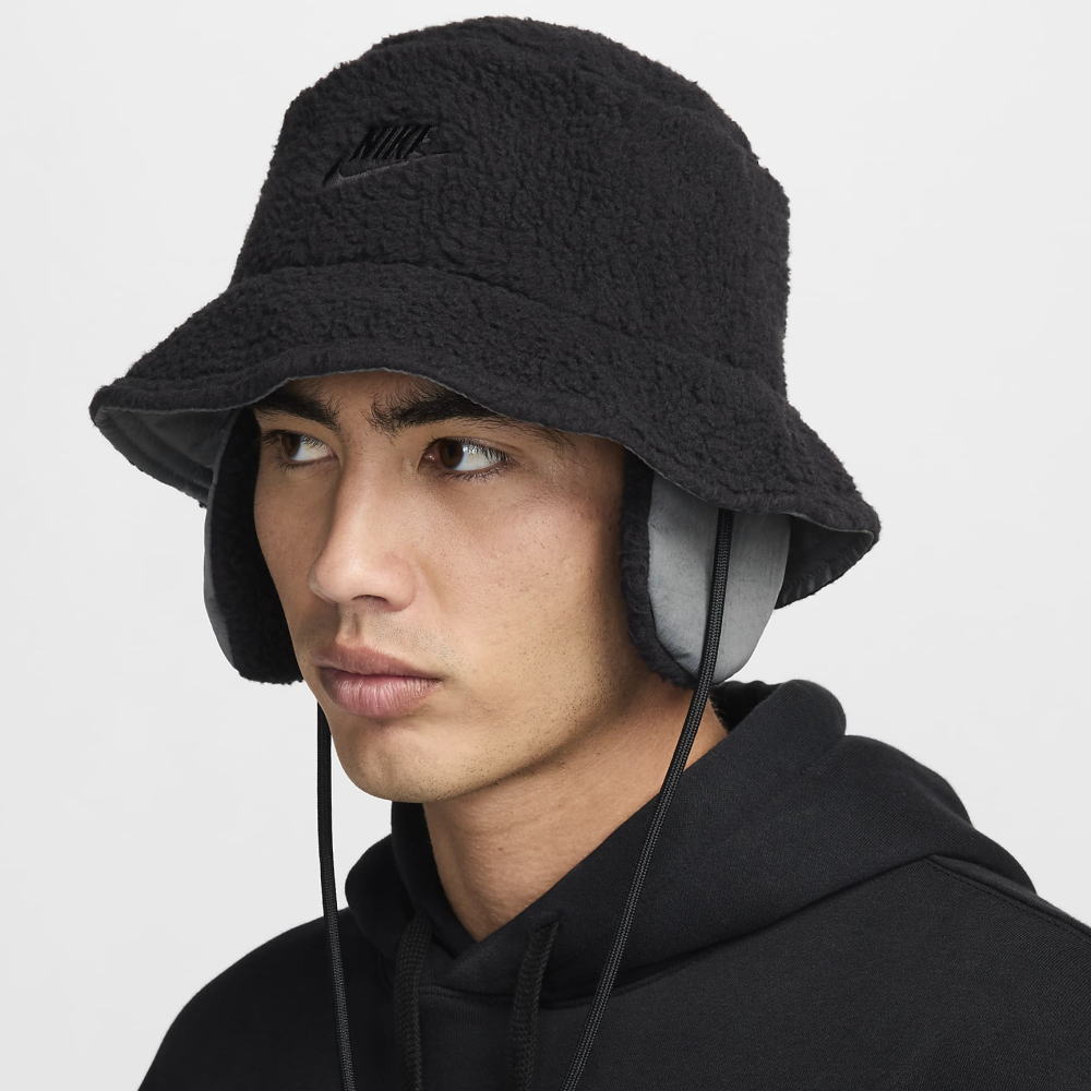 正規品 帽子 エイペックス ウィンタライズド バケットハット ブラック/アイアングレー/ブラック FZ2205 010