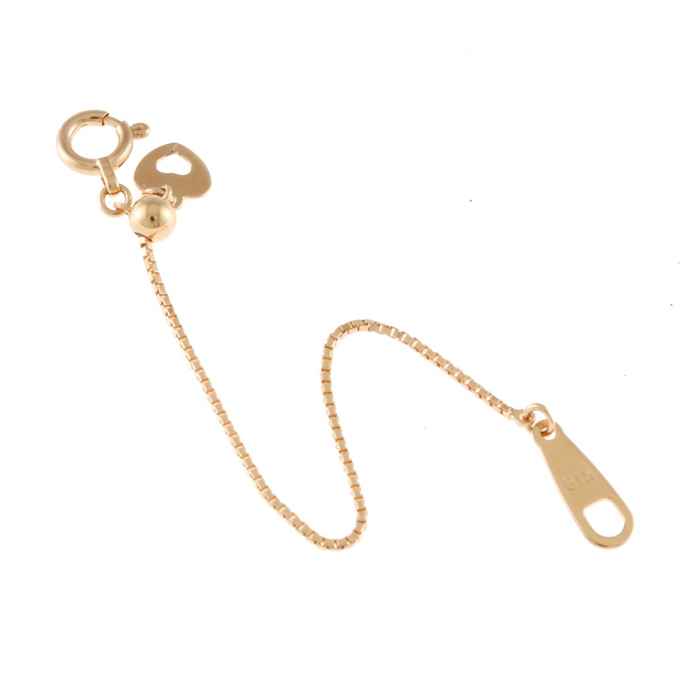 スライド式アジャスターチェーン ベネチアン アジャスター 18金 K18ピンクゴールド 新品