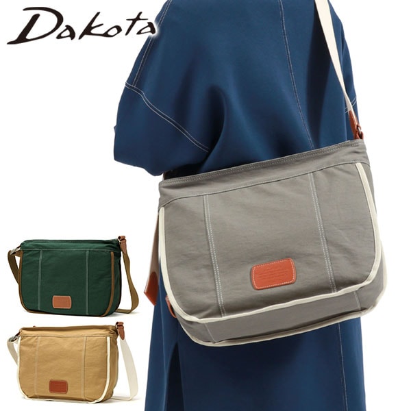 ダコタ限定ノベルティ付 ショルダーバッグ レディース 大きめ 斜めがけ A4 軽量 旅行 キャンバス ルディック 1531600