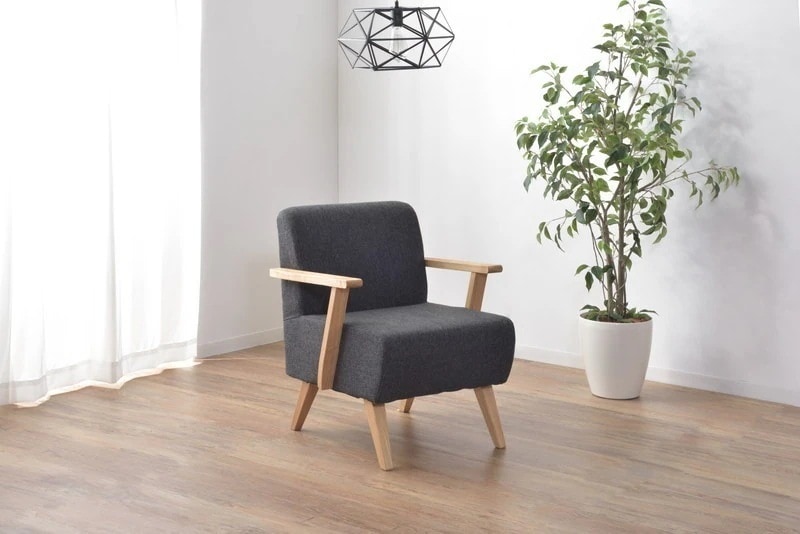 ソファー ソファ 1人掛け 北欧 おしゃれ 一人掛け ソファダイニング ファブリック 完成品 パーソナルチェア ひとり用