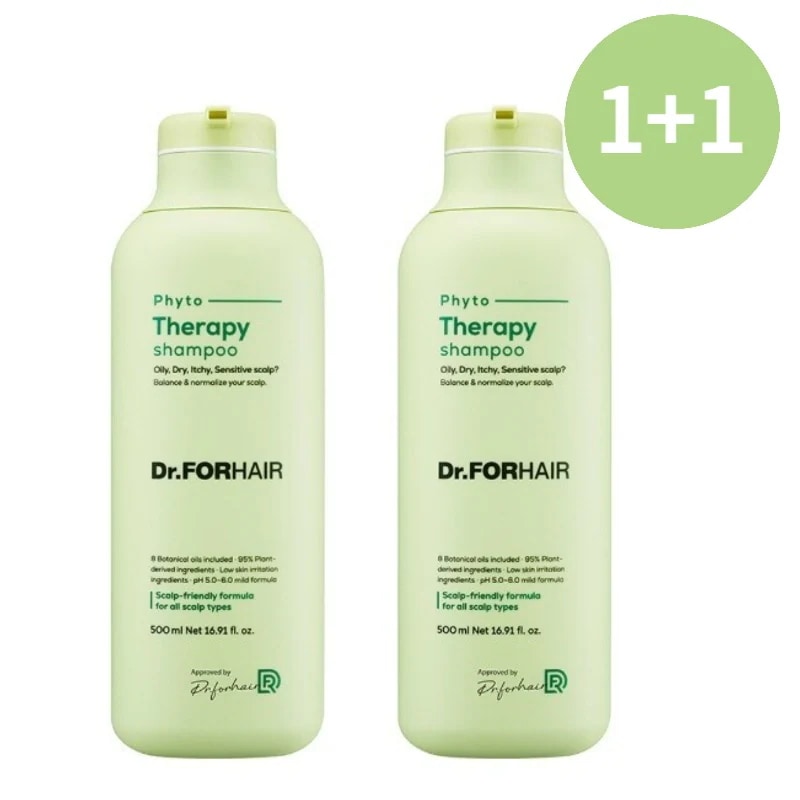 ドクターフォーヘア ピートセラピー 弱酸性シャンプー500ml 2個