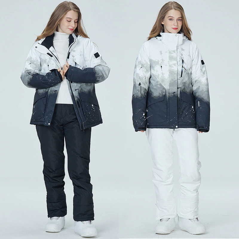 スノーボードウェア スキーウェア 上下セット セットアップ レディース メンズ スノボウェア スノーボード ウェア アウター ジャケット パンツ ズボン 防寒着 A106
