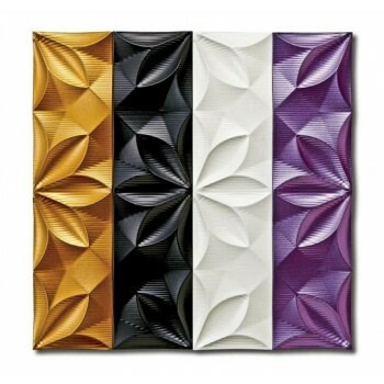 プラデック ウォール アート「ビッグフローラル」 カラフル2 PL-25014