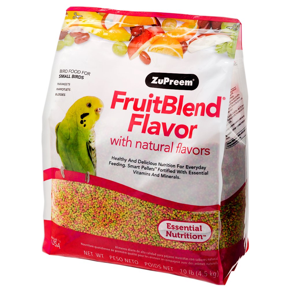 ズプリーム　フルーツブレンド　Ｓ　セキセインコ用　１０ｌｂ（約４．５ｋｇ）　ＣＲＣ55―20―10―10―00