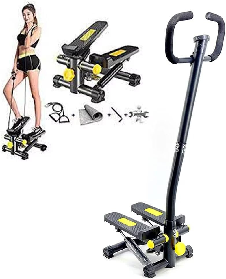 AORTD 健康ステッパー 専用ハンドル付 [メーカー保証5年] 室内運動器具 すてっぱー ステップ器具 ウォーキングマシン 健康器具 歩行運動 有酸素運動 踏み台 運動 室内 エクササイズ 有酸素運 4,973円