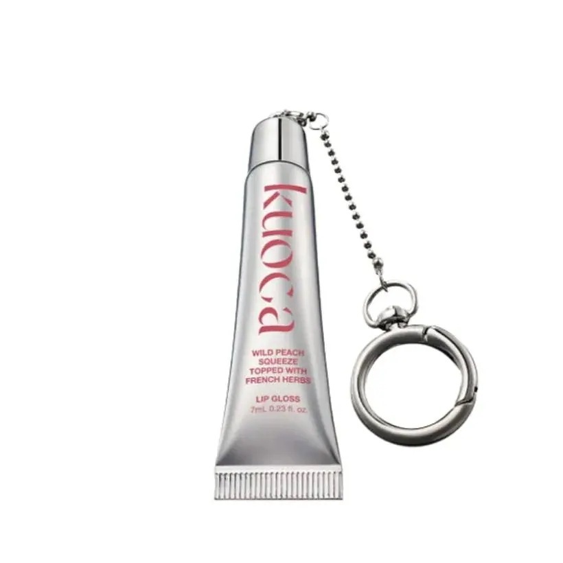 [26SS/New]ワイルドピーチ リップグロス 7ml #桃の香り #8種ペプチド #セラミド #パンテノール