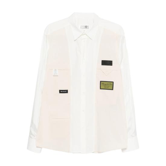 MM6 MAISON MARGIELA Men Shirts MTN149 SH0DT0038 961 WHITE NEUTRALS